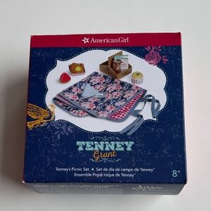 American Girl Tenney Grant Floral Picnic Set - Gently played with